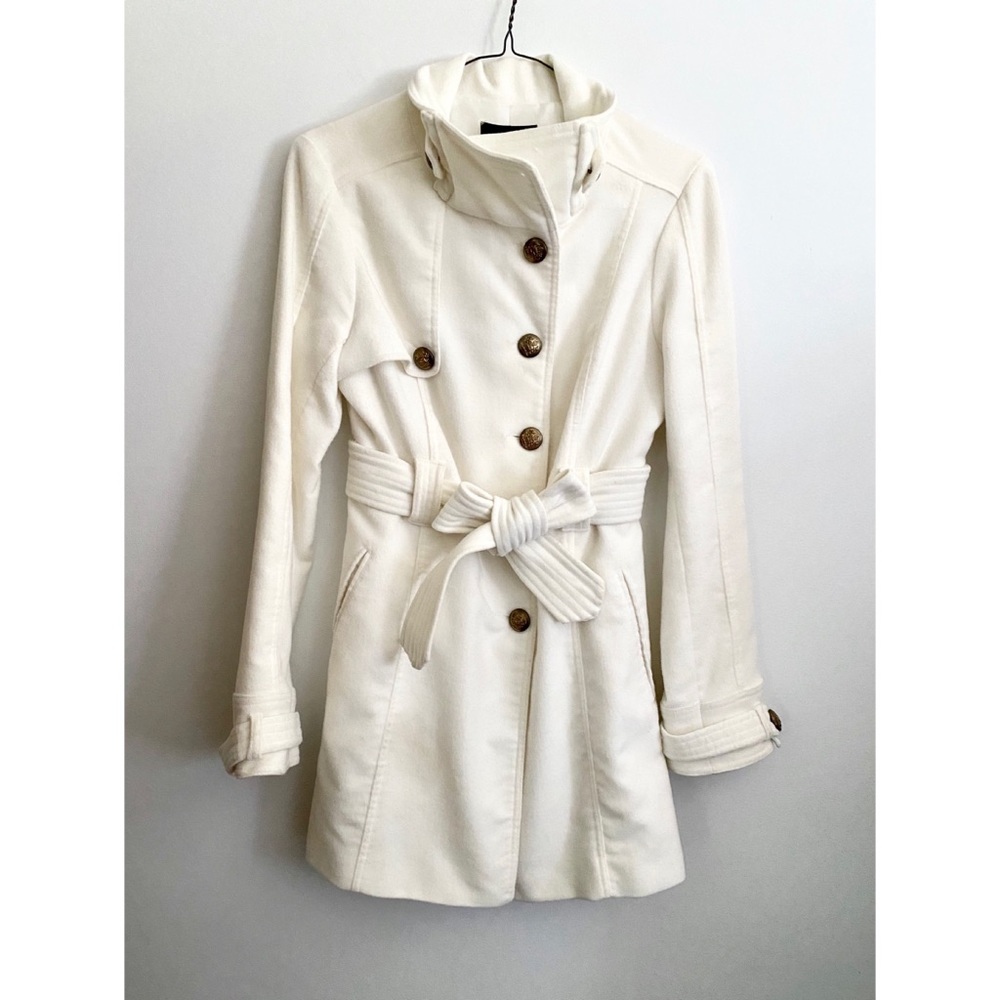 🧥Jack by BB Dakota White Pea Coat